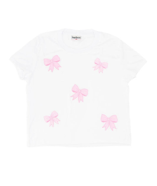 Girls' Poppy Tossed Bows Tee