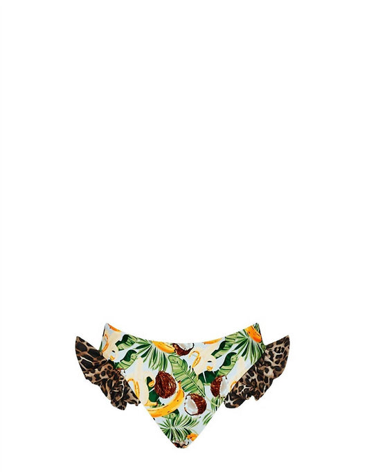 Lia Sahara - Women's Reversible Ruffled Bikini Bottom - Rack Hunt -