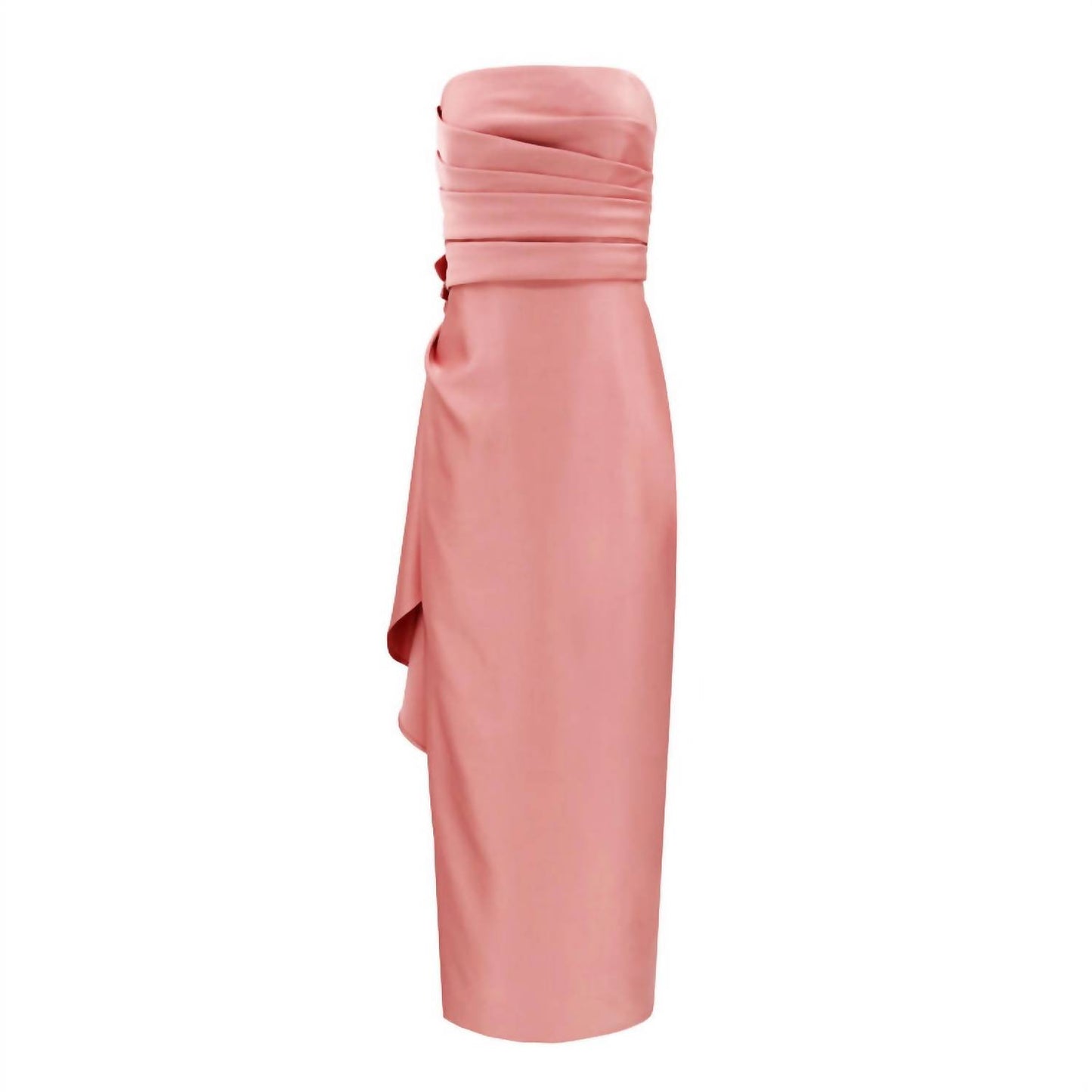 Duchesse Strapless Column Maxi Dress