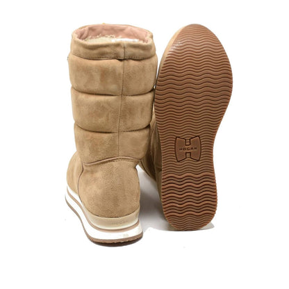 Women's H222 Shearling Lining Puffer Boot