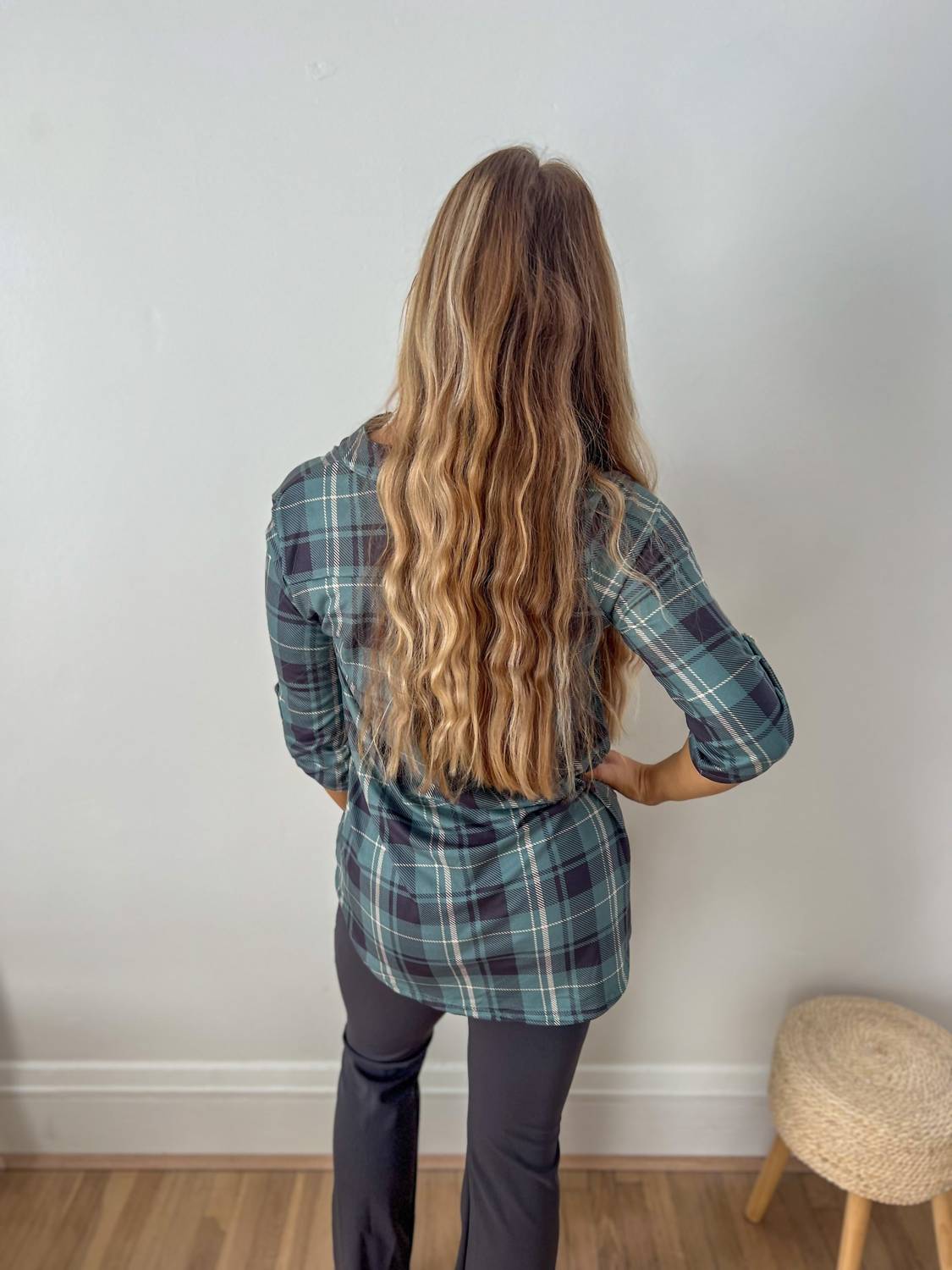 Jamie Three Quarter Sleeve Top