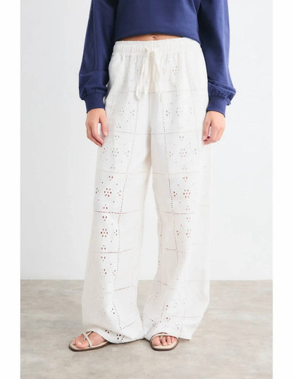 Java Embroided Wide Trousers
