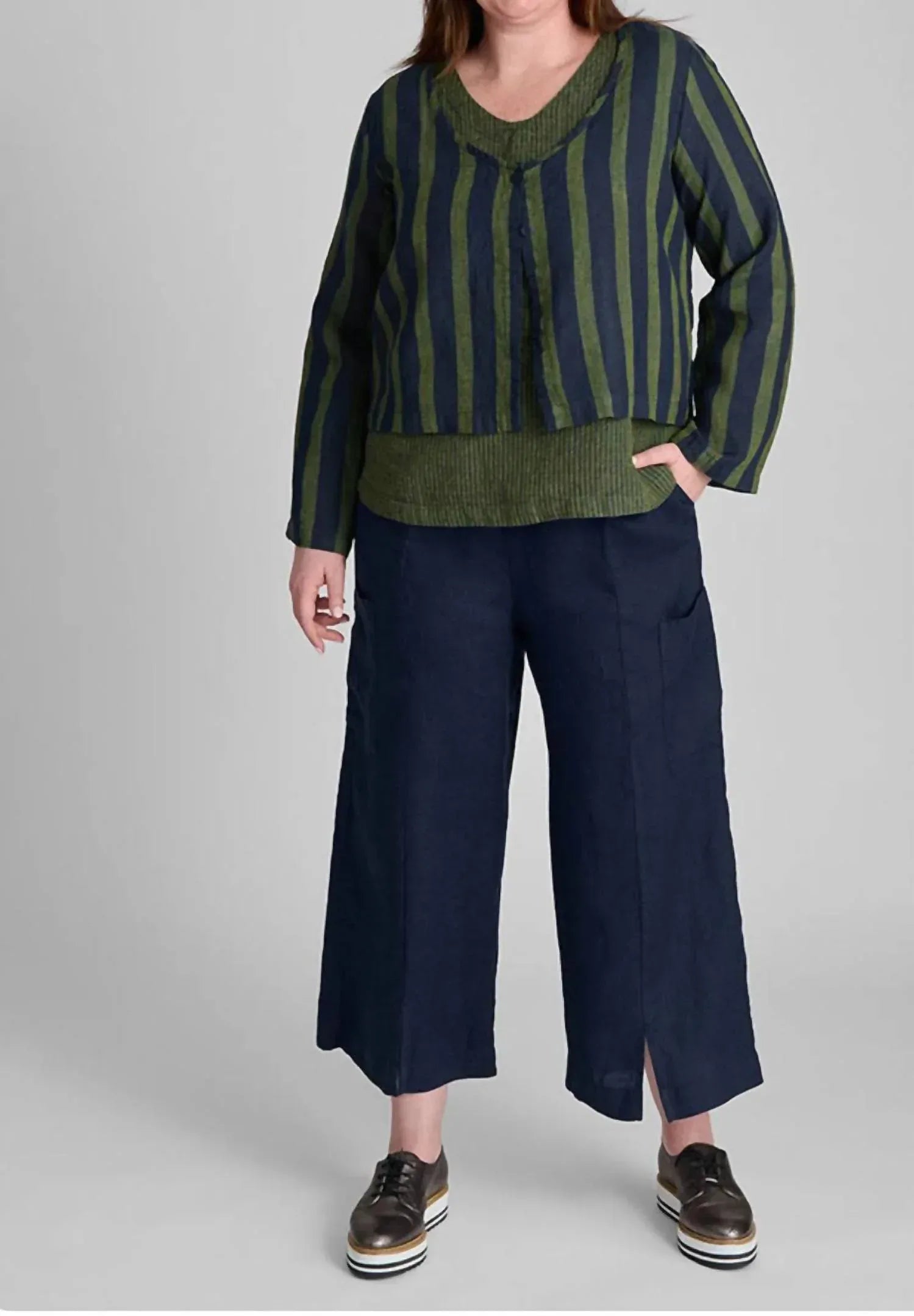 FLAX - Vee Cardigan - Rack Hunt