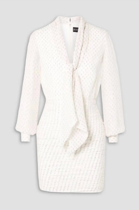 Haney - Silk-blend Chiffon Mini Dress - Rack Hunt