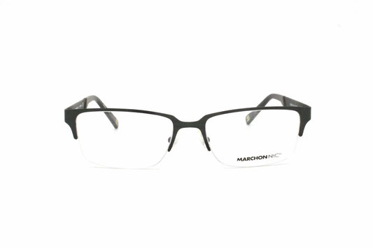 Marchon - Unisex Uptown Colony Rectangle Eyeglasses - Rack Hunt