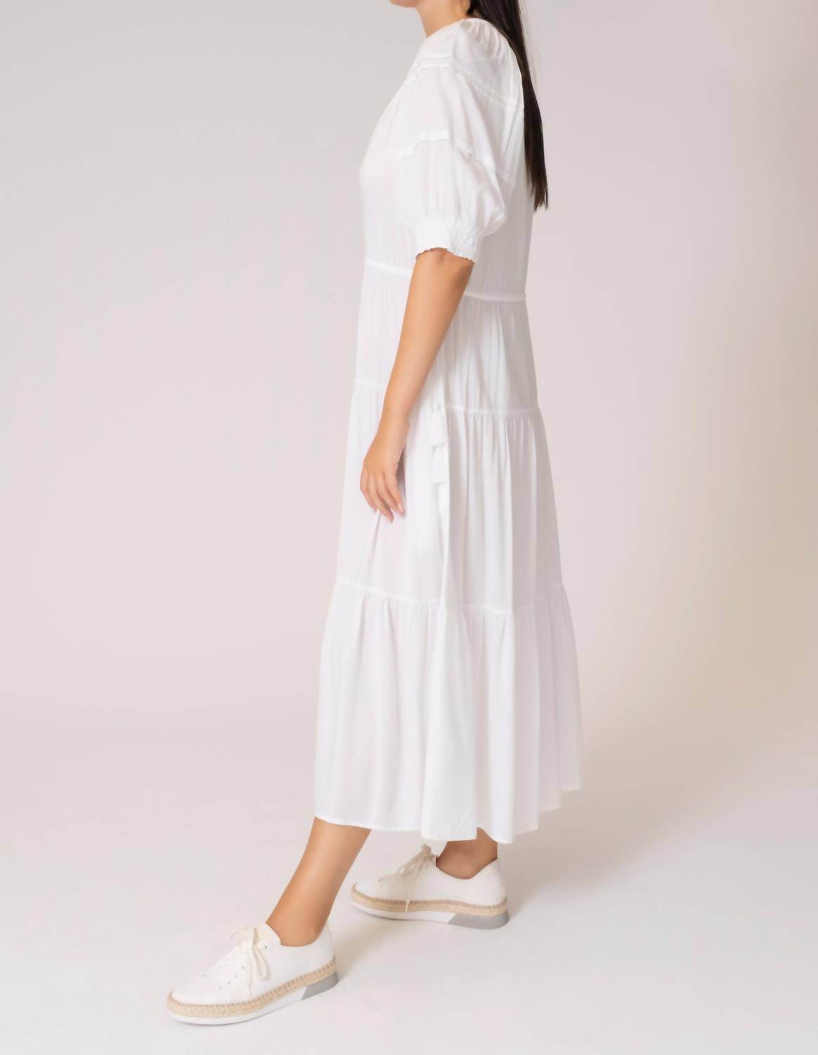 Area Stars - Side Tie Midi Dress - Rack Hunt
