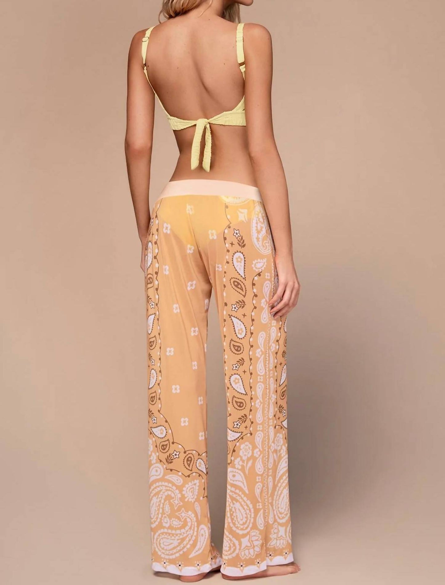 Violet Oasis Wide Leg Pants