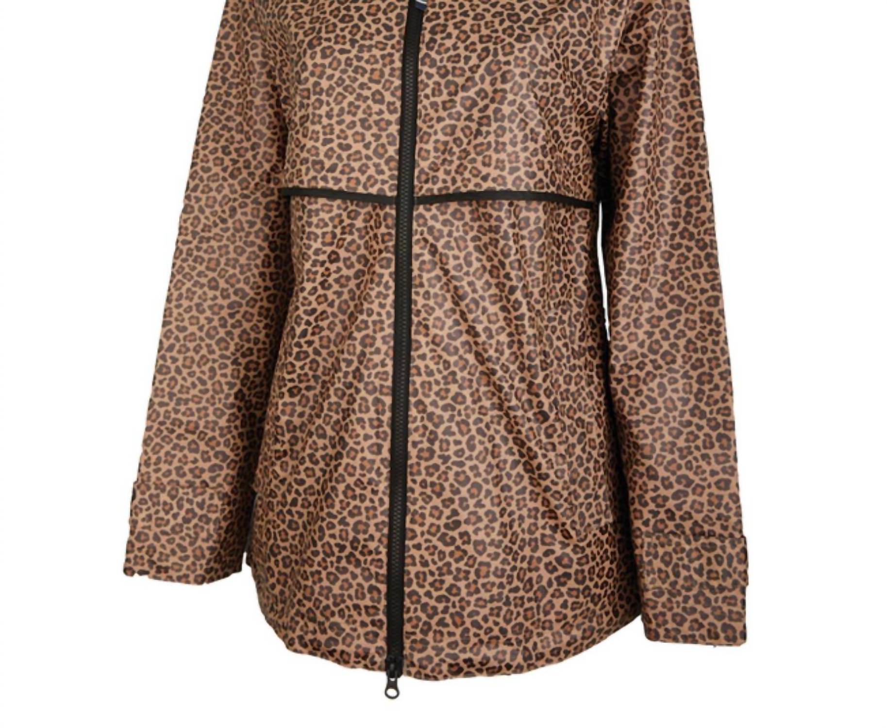 Charles River Apparel - Leopard Print New Englander Rain Jacket - Rack Hunt