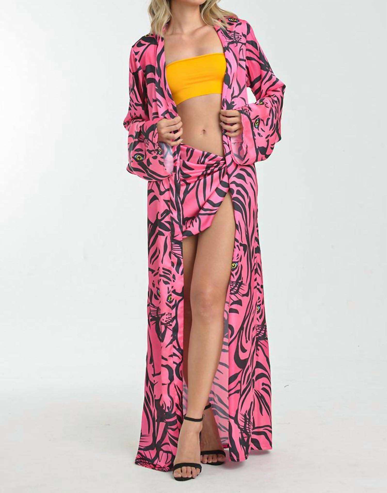 Steffany Milano - Safari Kimono Set - Rack Hunt