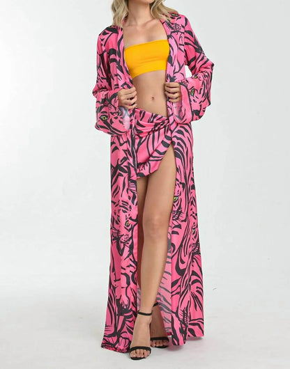 Steffany Milano - Safari Kimono Set - Rack Hunt