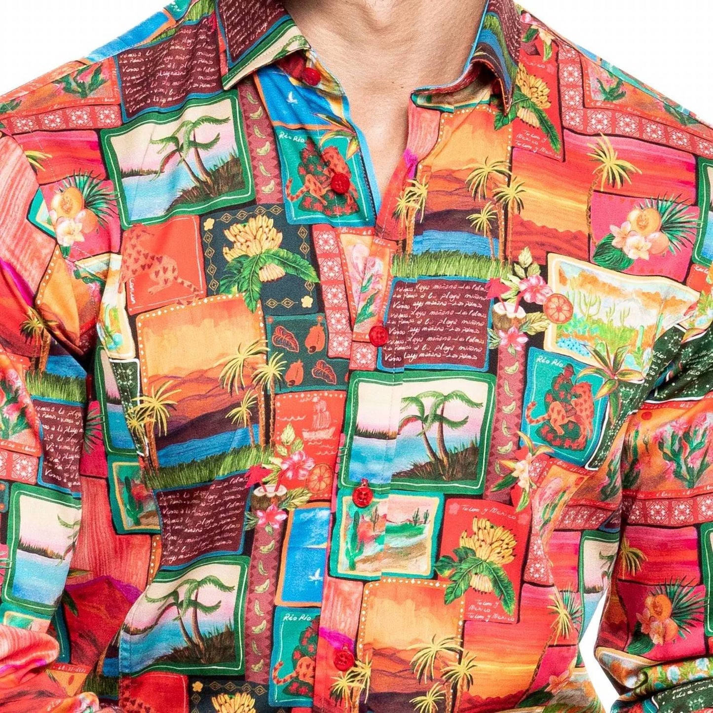 Puesta de Sol Button Down Shirt