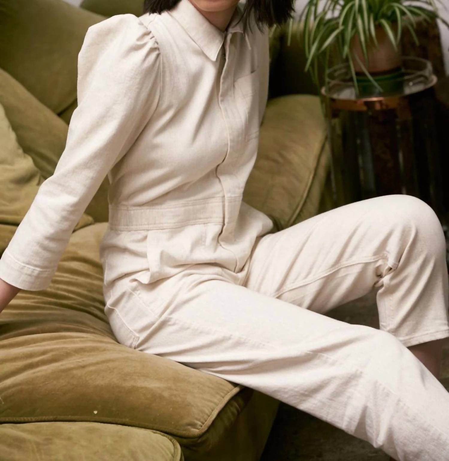 seventy + mochi - Lorna Straight Leg Jumpsuit - Rack Hunt -