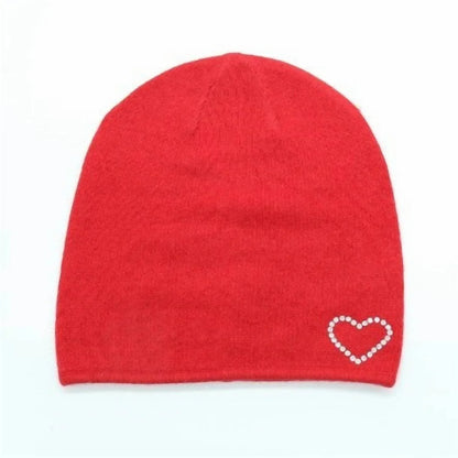 Portolano - Women's Crystal Heart Boyfriend Hat - Rack Hunt