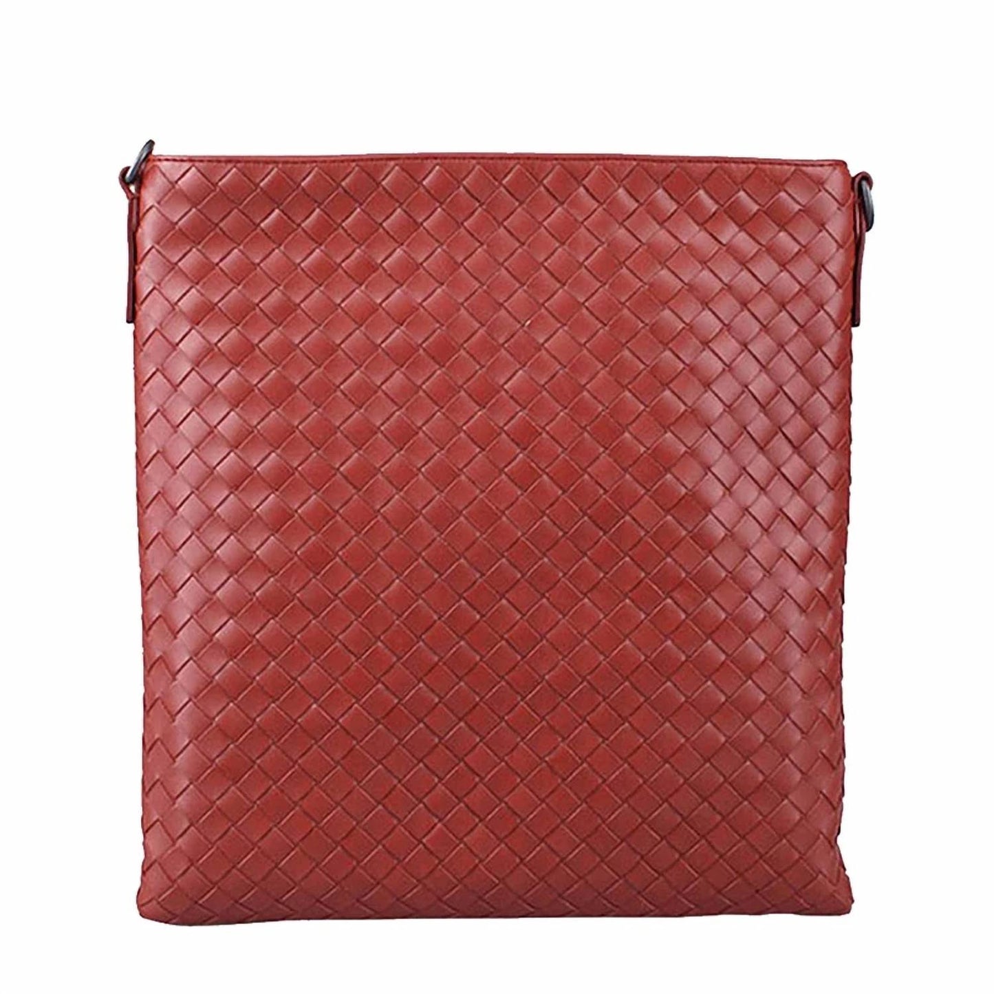 Women's Intrecciato Weave Messenger Bag