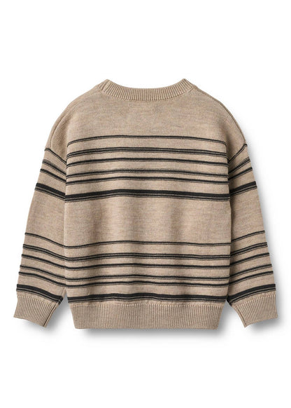 Kid's Flores Stripes Sweater