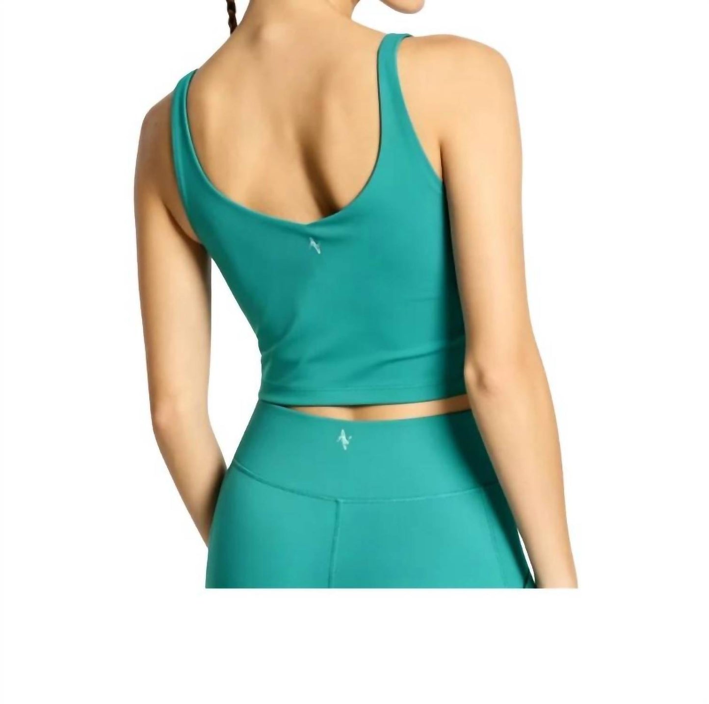 Women's V-neck Tempo Crop Bra