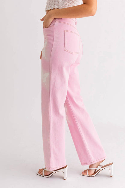 High Waist Butterfly Pant
