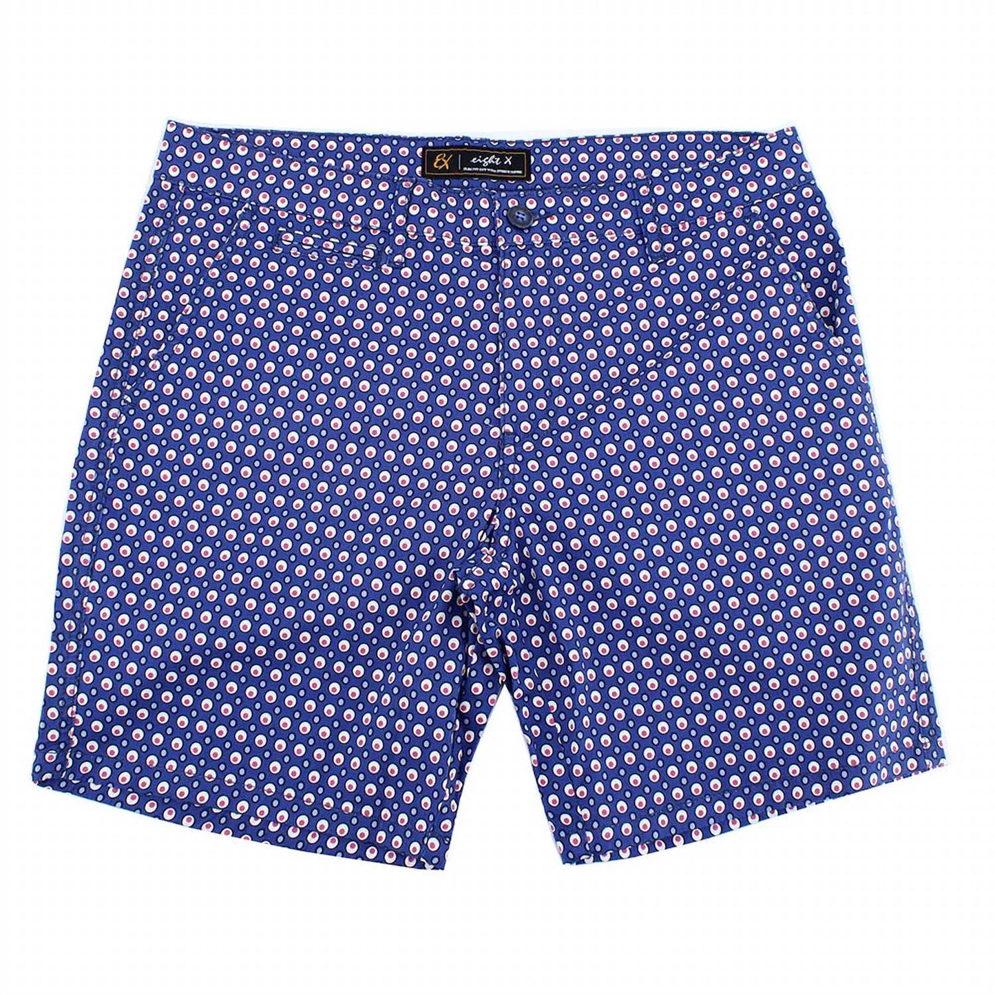 Men's Retro Dots Print Shorts
