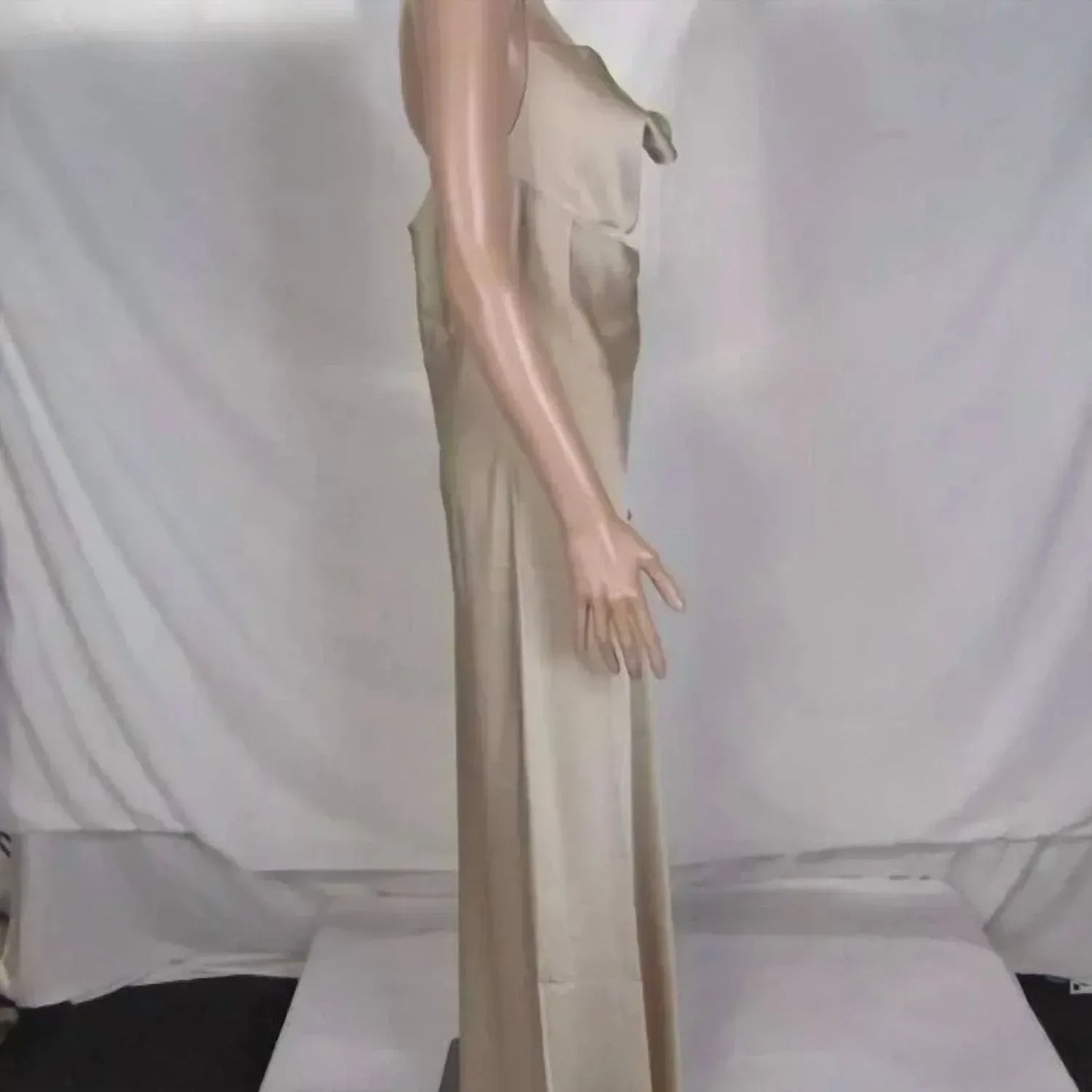 D.Exterior - Women's Satin Silky Slip Midi Dress - Rack Hunt