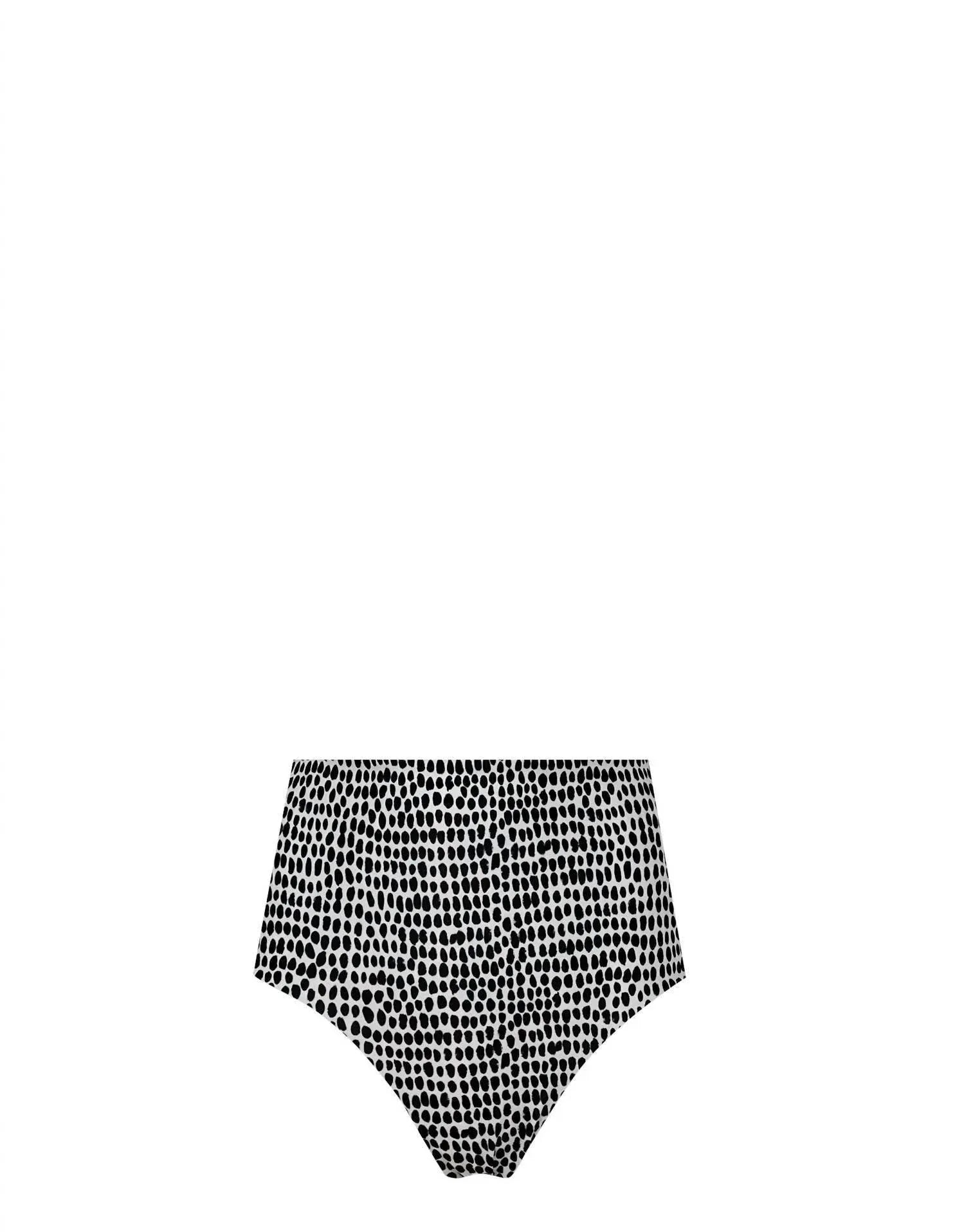 Lia Sahara - Women's Reversible Compression High Waist Bikini Bottom - Rack Hunt