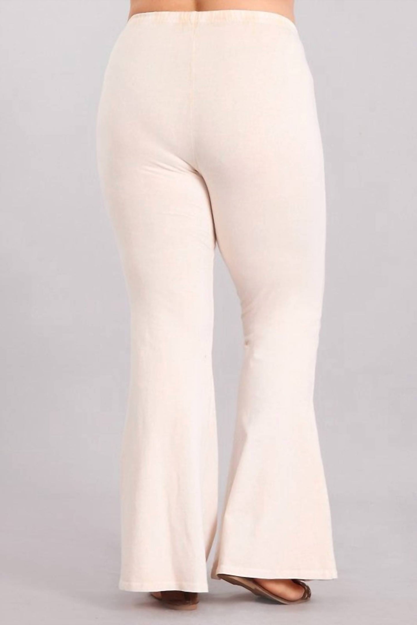Mineral Wash Bell Bottom Soft Pants
