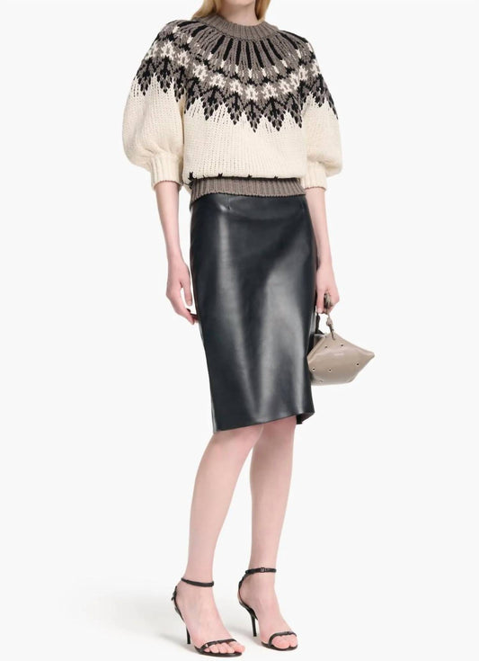 Toffey Marty Short Sleeve Sweater