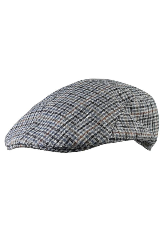 Men's Ivy Modern lanificio Di Pray Silk And Wool Check Srchive Line Cap