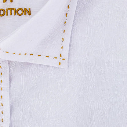 Men's Ra Jacquard Numbered Pm Edition Button Down Shirt