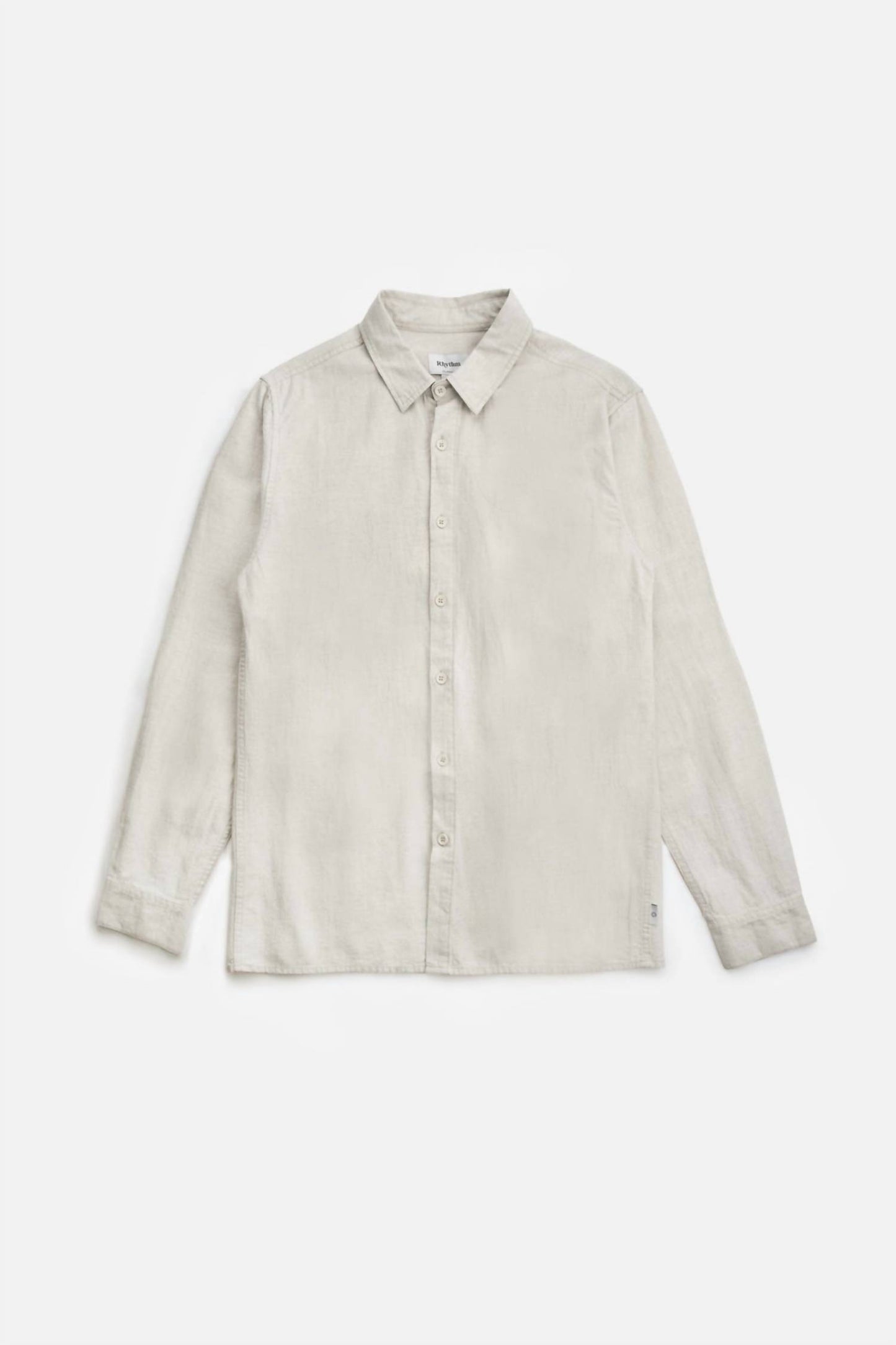 Classic Linen Blend Long Sleeve Shirt