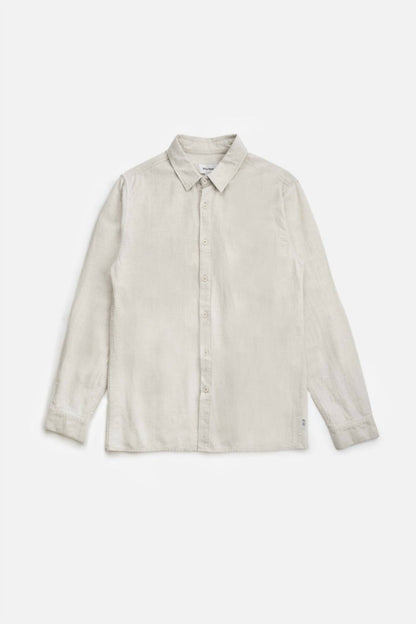 Classic Linen Blend Long Sleeve Shirt