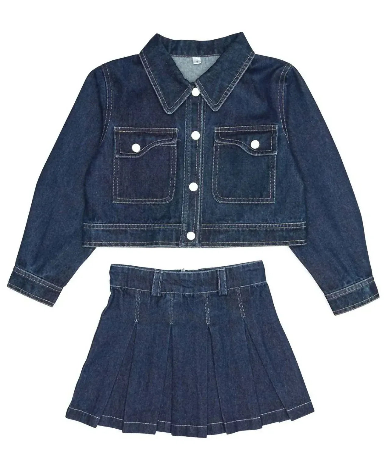 Mini Dreamers - Girls Nikkii Jacket And Skirt - Rack Hunt