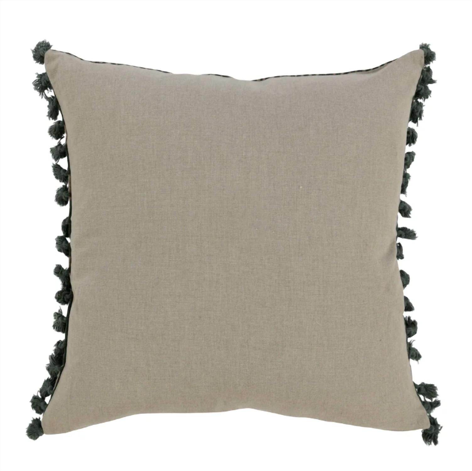 Classic Home - Jaime Jagger Tassel Pillow - Rack Hunt -