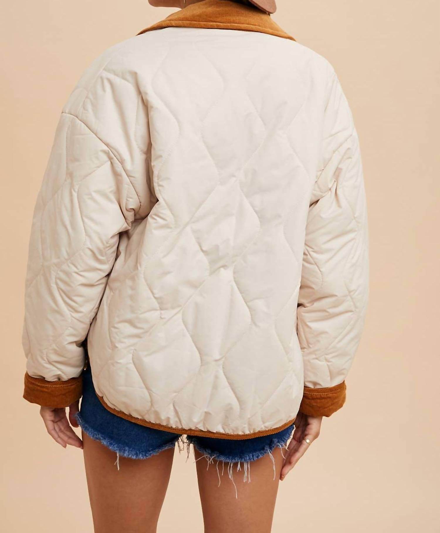 BABE - Renee Reversible Quilted Jacket - Rack Hunt -