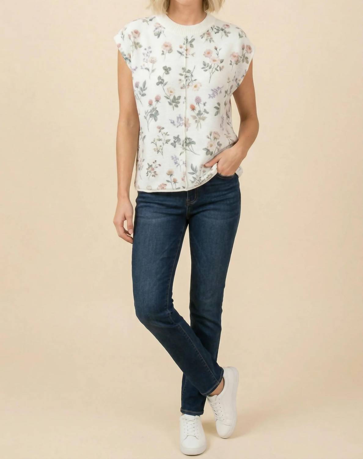 Sleeveless Knit Top