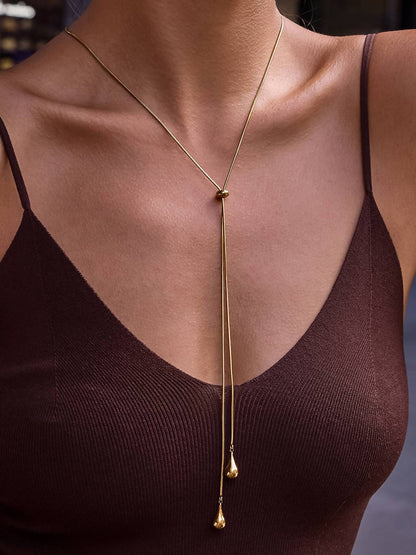 The Marlowe Lariat Necklace