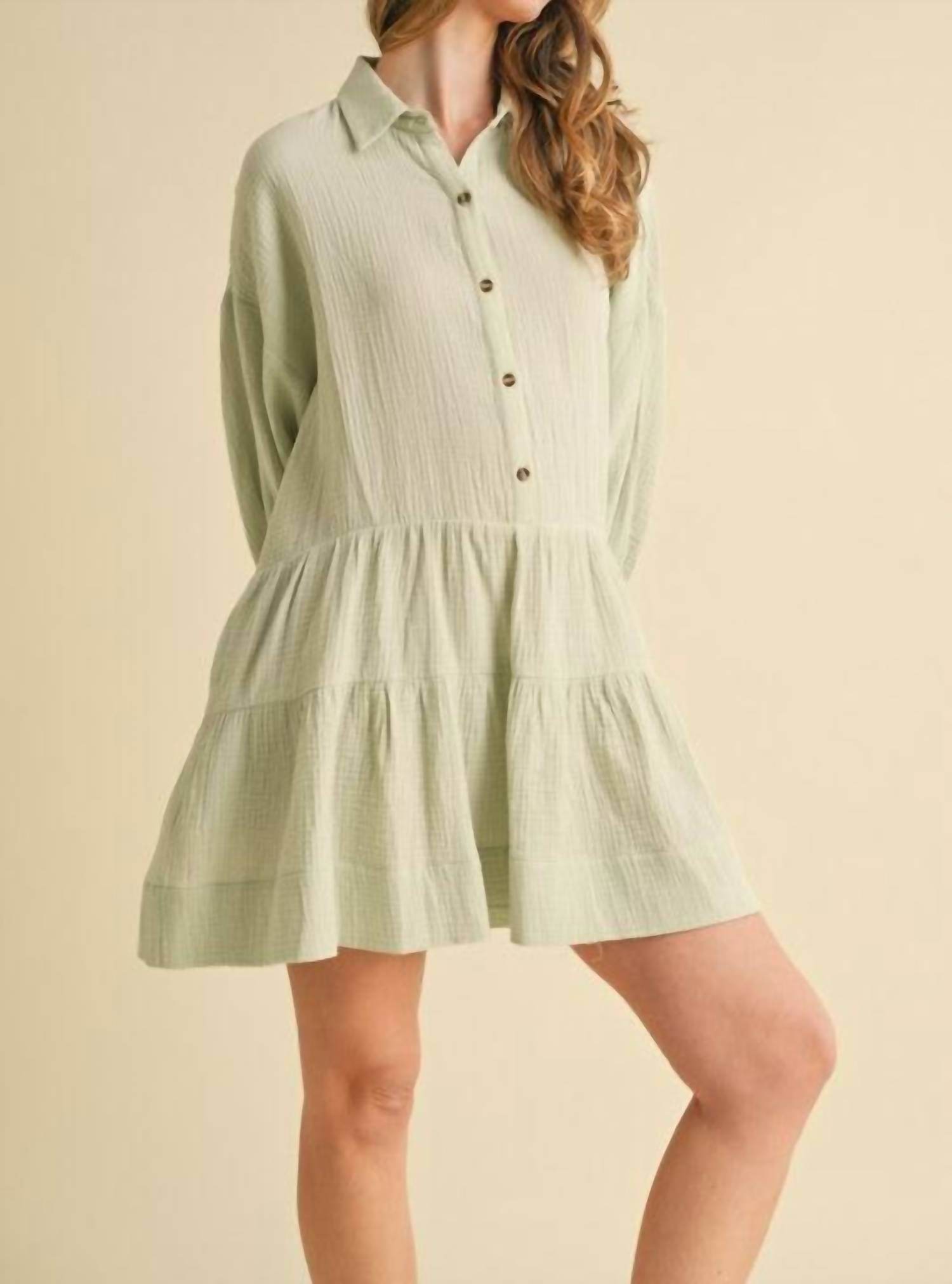 Camellia - Cotton guaze dress - Rack Hunt