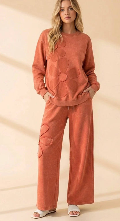 Soft Knit Pullover Sweatshirt