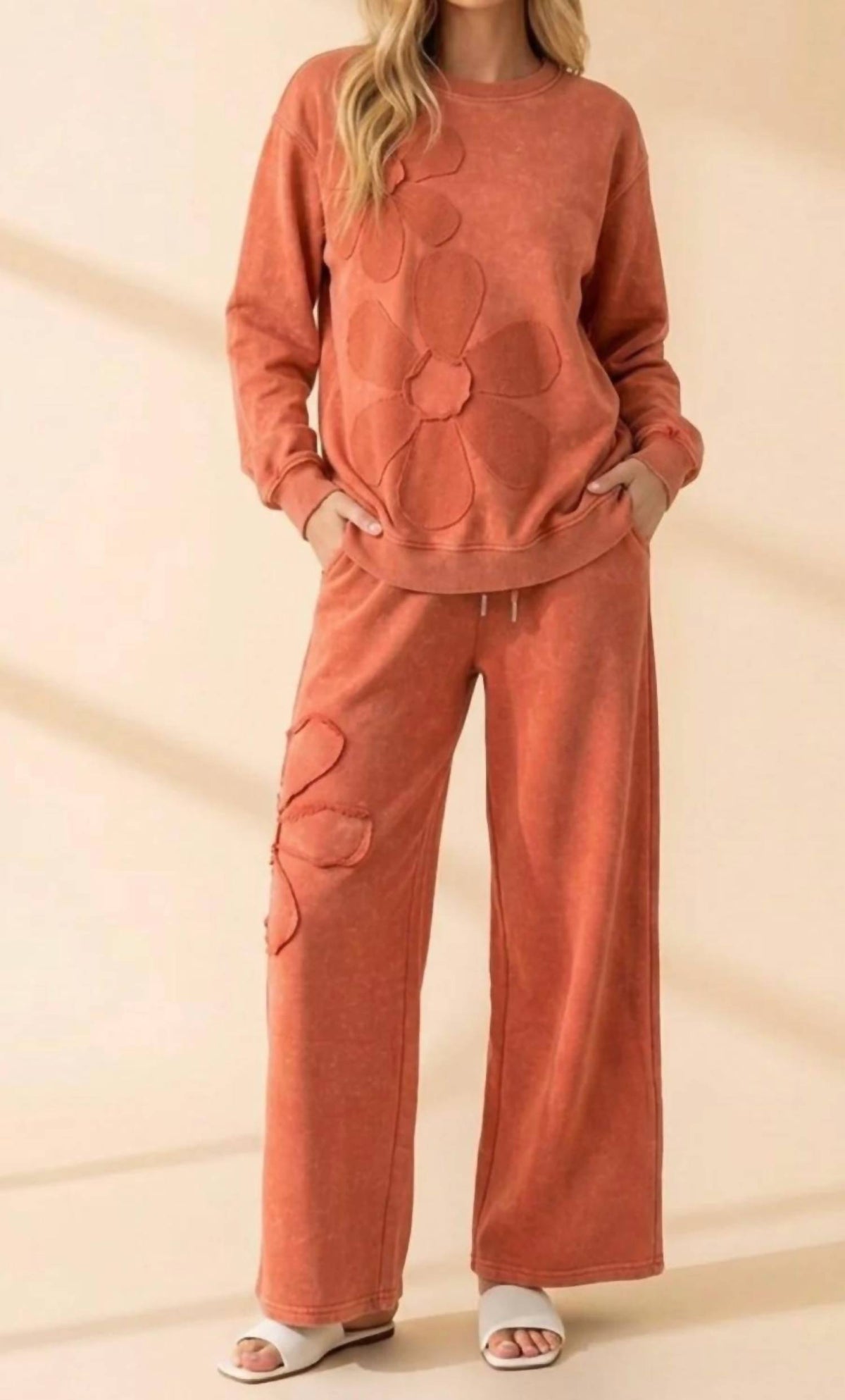 Soft Knit Pullover Sweatshirt