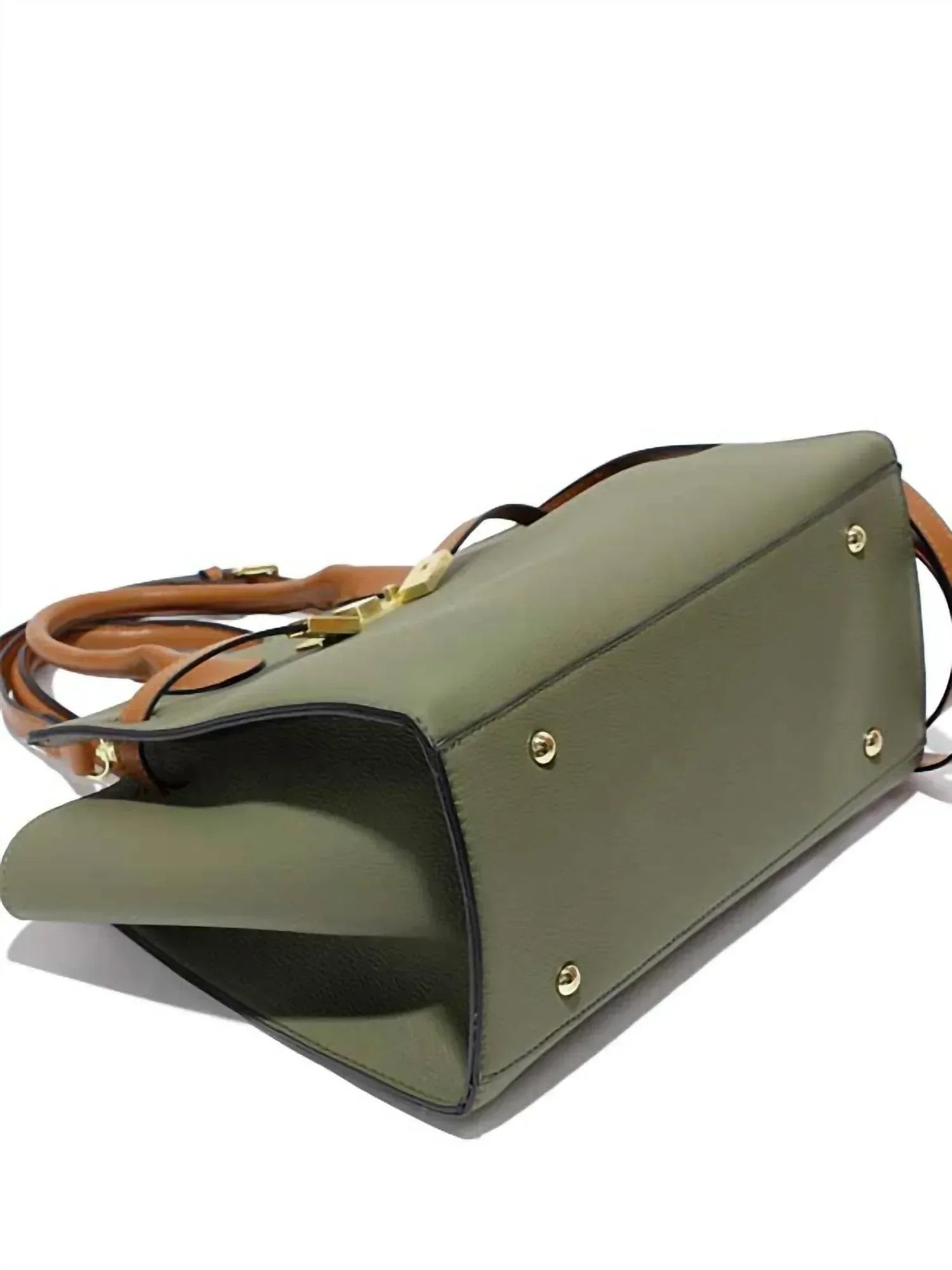 MC Handbags - Women's Angelica Vegan Leather Satchel Bag - Rack Hunt