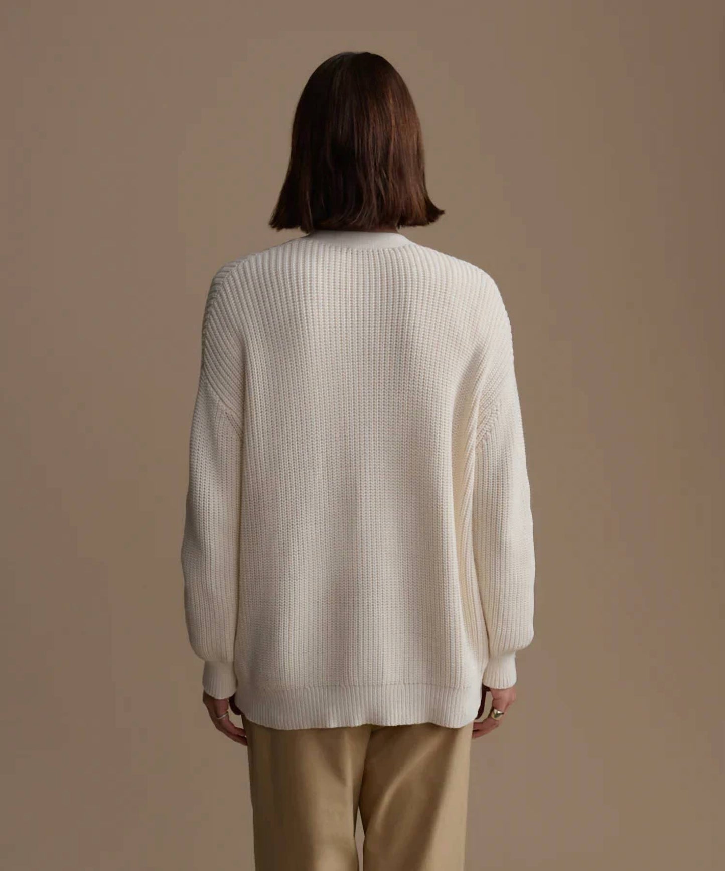 Cotton Cocoon Cardigan