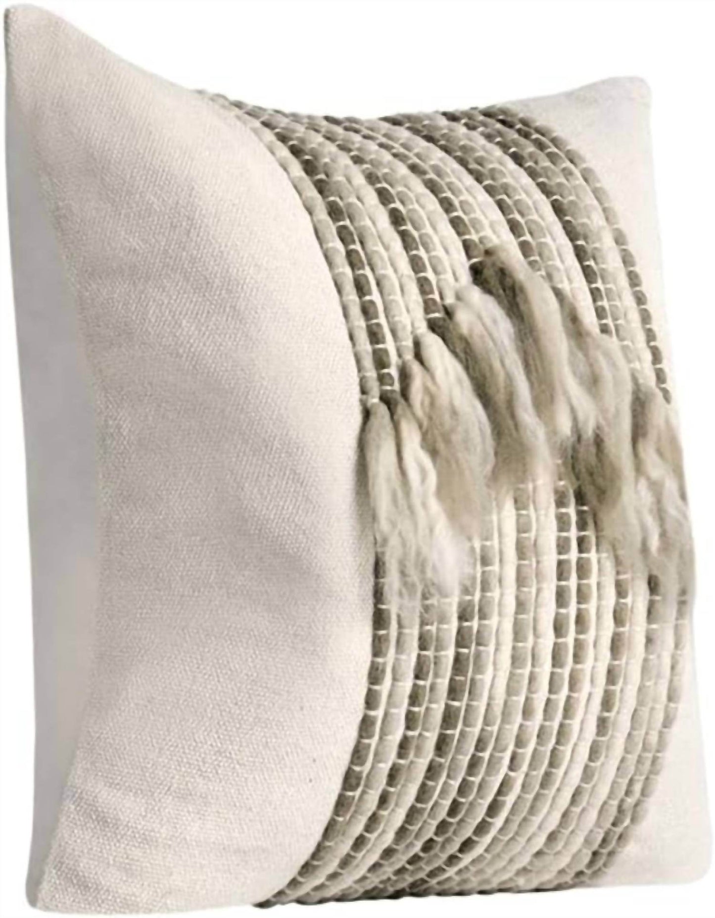 Classic Home - Linen Fabric Blend Throw Pillow - Rack Hunt -