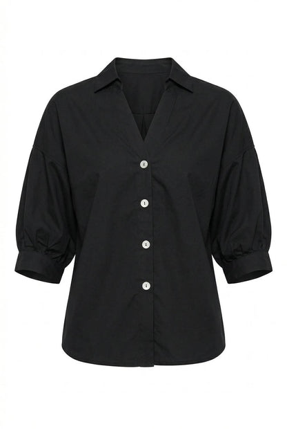 Blouson Sleeve Shirt