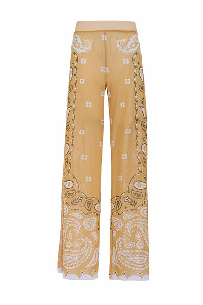 Violet Oasis Wide Leg Pants