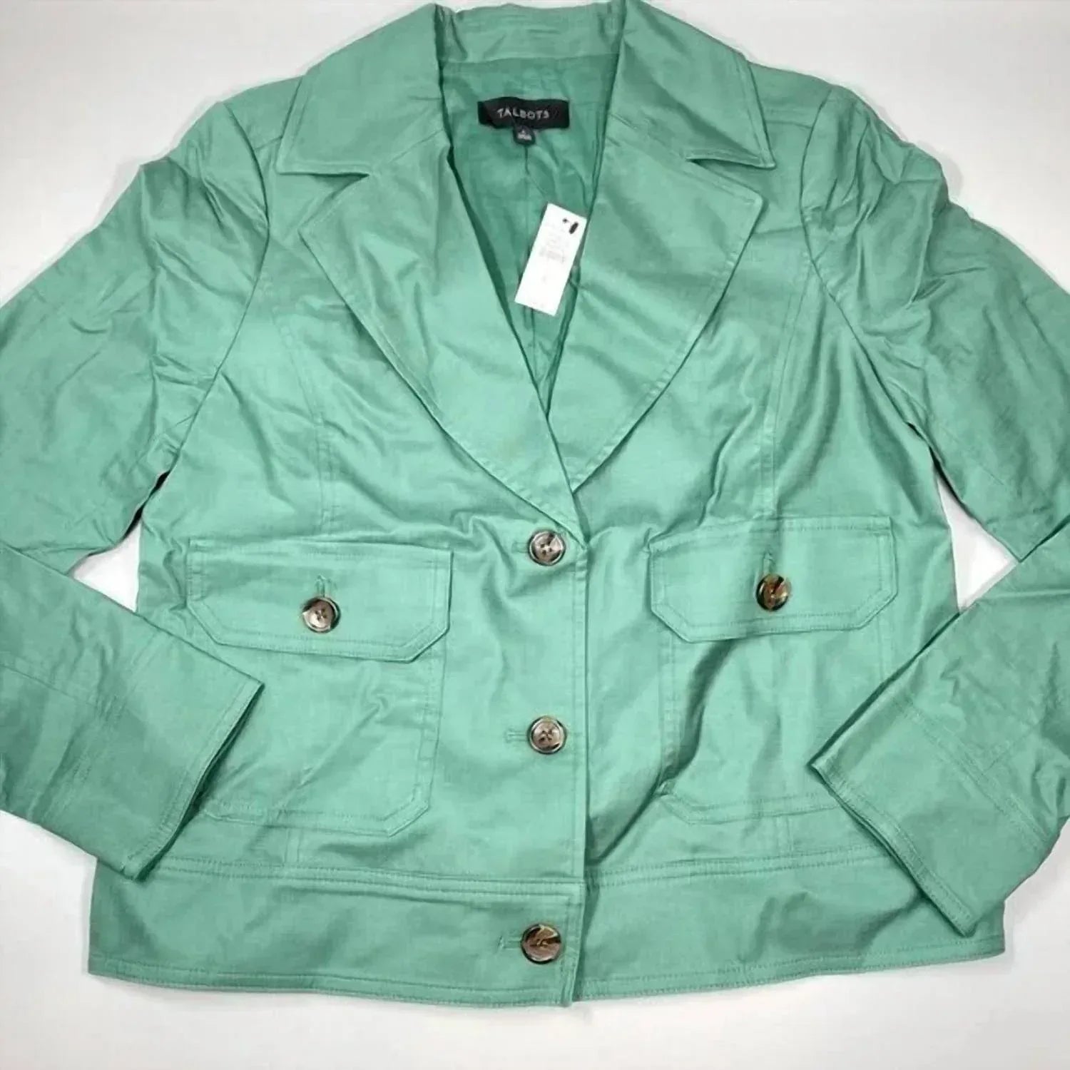 Talbots - Women's Patch Pockets Cropped Jacket - Rack Hunt