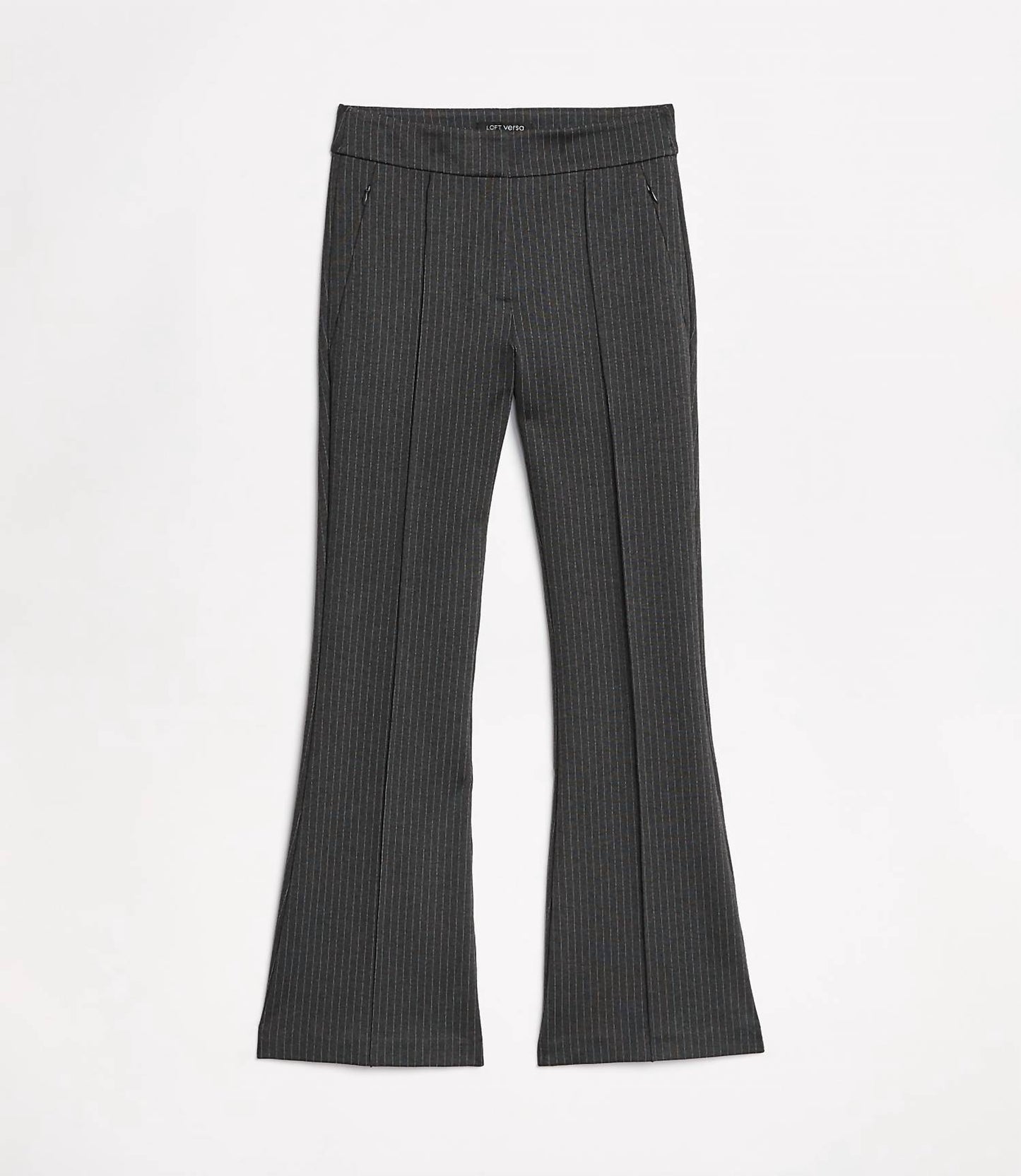 Versa Pintucked Ponte Flare Pants