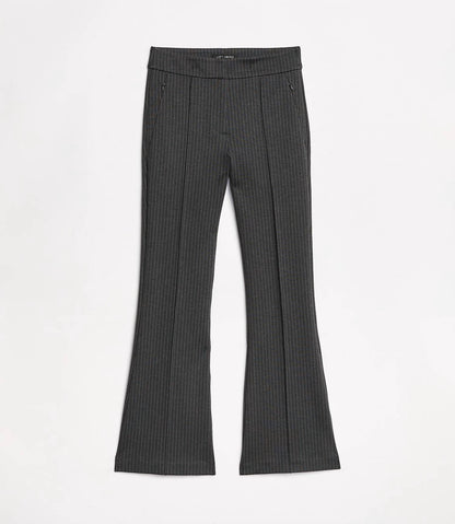 Versa Pintucked Ponte Flare Pants