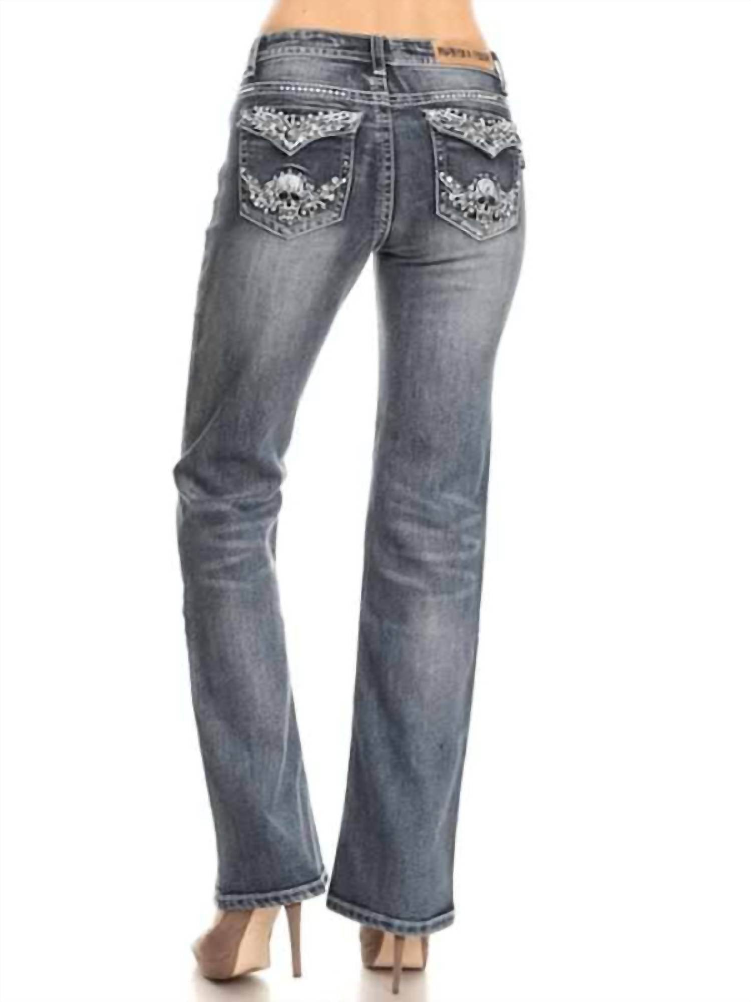 Bus Stop - Skull Darling Jeans - Rack Hunt -
