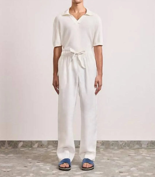 FRESCOBAL CARIOCA - Rino Knit Polo Shirt - Rack Hunt