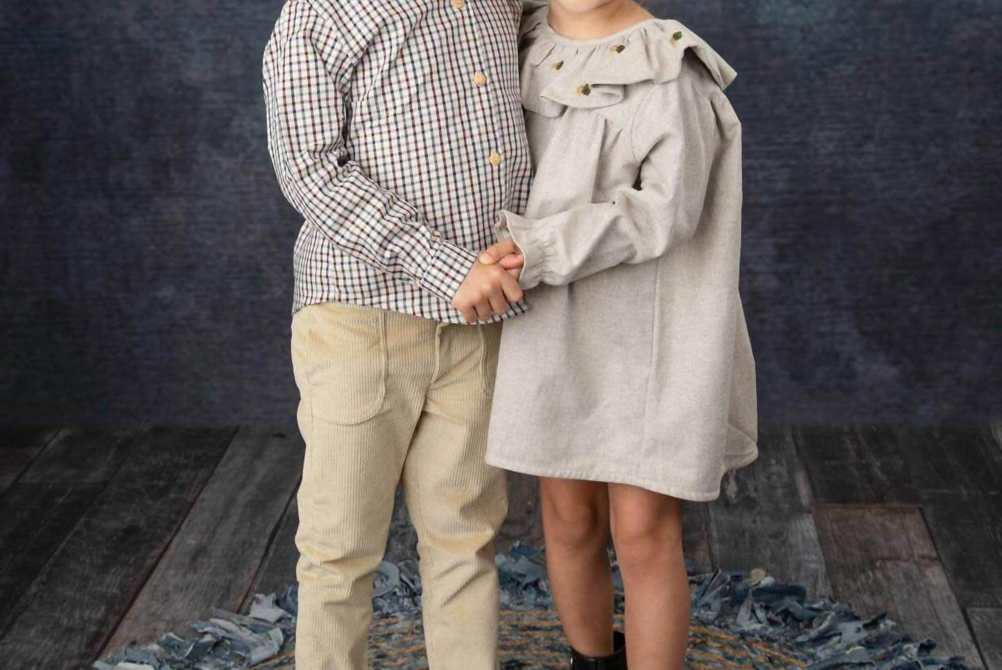 Marie Puce - Boy's Gingham Shirt - Rack Hunt -