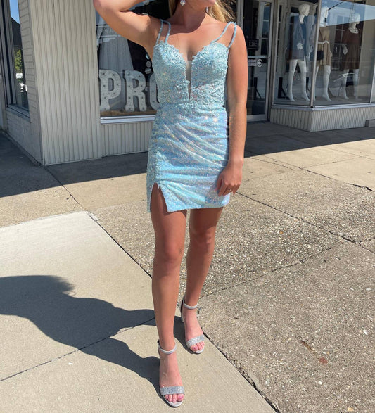 Sweetheart Neck Mini Dress